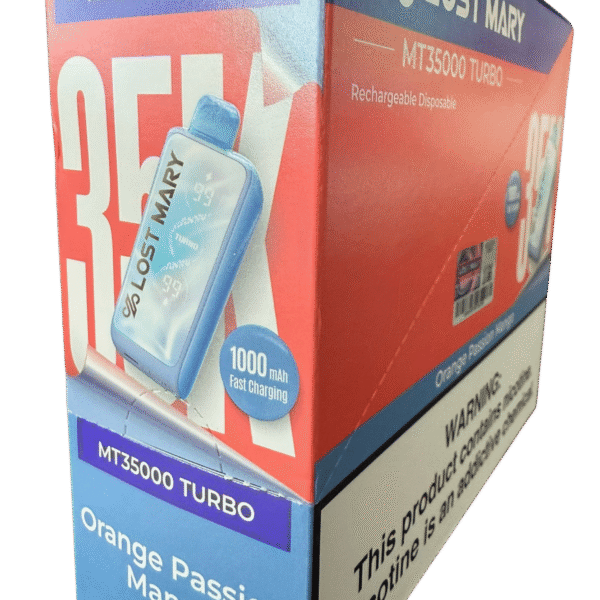 Caja x5 - Orange Passion Mango Lost Mary MT35000 Turbo