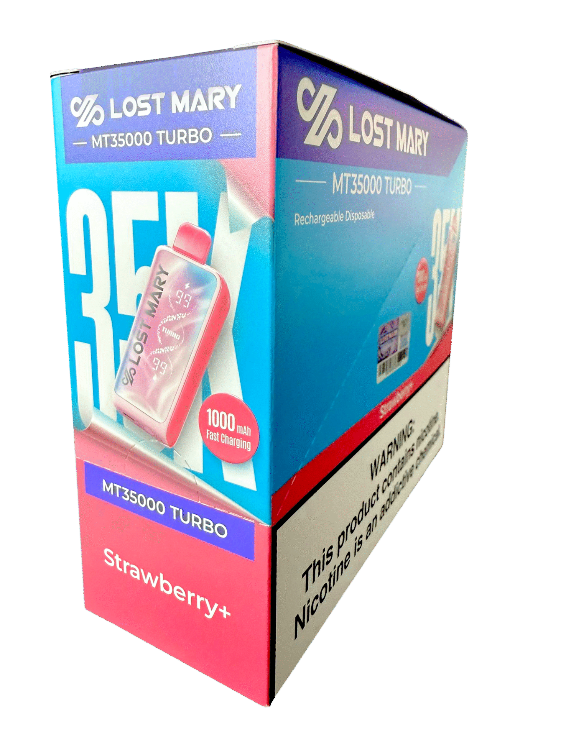 strawberry-scaled-1.png Caja X5 - Strawberry Lost Mary MT35000 Turbo - Imagen 1